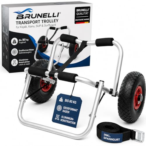 AQUALUST Transportwagen SUP Board Wagen Trolley Kajak Schlauchboot Zubehör