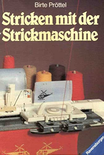 Stricken mit der Strickmaschine