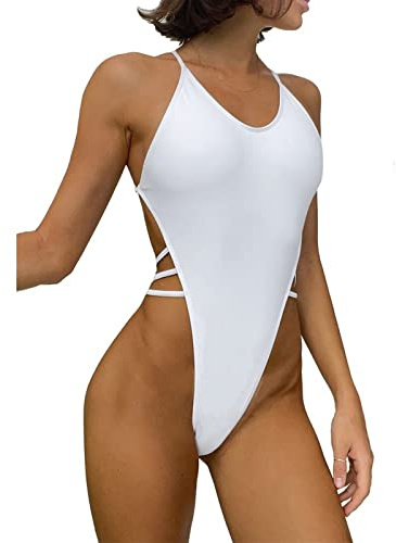 Faringoto Costume da bagno sexy da donna con perizoma