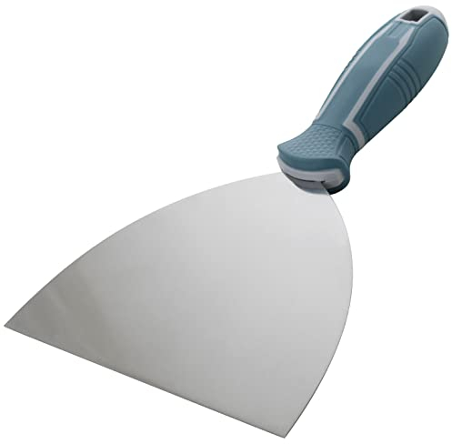 AERZETIX - C64758 - Spatola per stucco mastice 150mm - manico in plastica - coltello raschietto carta da parati pittura strumento stuccatore muratore impiallacciatore lavori manutenzione edilizia