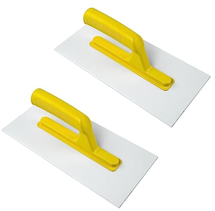 2 x Kunststoff ABS 27,9 cm Rendering Texturierung Decklack Kelle 270 x 130 mm (0327G3)