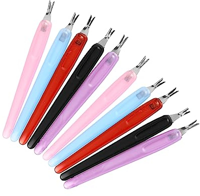 100 St Död Hud Gaffel Nagelkutikula Pusher Nageltrimmers Nagelbandsborttagare Trimmer För Nagelbandskniv Pedikyr Gaffel Död Hud Pusher Spikverktyg Trycka Händer Plast Abs Portabla