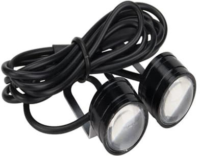 DOUKI Feux Antibrouillard LED Moto 1 Paire de Flash stroboscopique pour Moto, feu de Jour, Phare antibrouillard, Accessoires de Moto