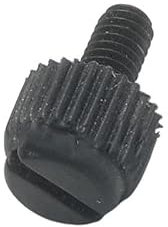 oavhvchg 20 Stück M3 M4 Länge 5–30 mm, schwarz, geschlitzt, Nylon-Rändelschraube, Nylon-Kunststoff, Handdrehschraube, Computer-Handschrauben(30mm,M4 20pcs)