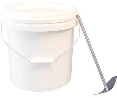 PulpKing Fruit Pulp Extractor Apple Scratter - 10L Stainless Steel, Food-Safe for Apples & Pears, Ideal for Prep Before Fruit Press