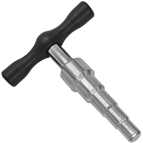 MegaHaustechnik Kalibrierer aus Metall für Mehrschichtverbundrohr 1 x2 + 20x2 + 25x2,5 + 26x3 + 32x3 mm Rohr-Außendurchmesser x Wandstärke entspricht Rohr-Innendurchmesser 12 16 20 26 mm