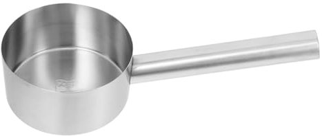 EXHUMKY Louche à Eau Acier Inoxydable Avec Long Manche Ergonomique Idéale Pour Jardinage Cuisine Et Agriculture