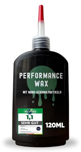 24SENDIT Performance Kettenwachs, 120 ml, Wasserbasiertes Schmiermittel für Fahrradketten, PTFE-frei, Nano-Keramikpartikel