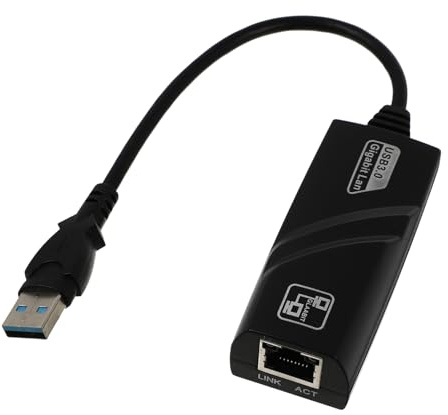 LIFKICH Lan Ethernet Adapter for Stick Gen and Easy and Play Installation Streaming No More Buffering Includes Usb Adapter for Connection