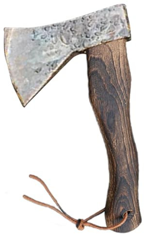 Wooden Handle for Axe, Wood Fiber Axe Splitting Handle, Wooden Axe Handle, Wooden Handle for Camping Axe, Short Axe Handle, Ergonomic Handle, Axe Handle for