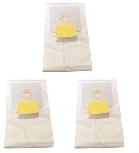 HEIBTENY 3 Pack Vacuum Cleaner Bags for NuTone 391 391-8 3918 44186 Central Vacuum Cleaner Replacement Bags Non-Woven Fabric High Performance Easy Replacement
