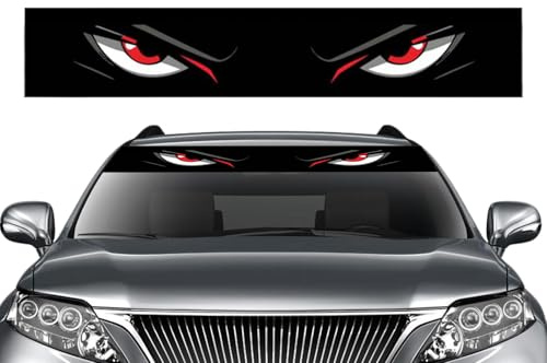 Kixolazr Calcomanías Automotrices - Vinilo Parabrisas Delantero para Coche,Pegatinas Adhesivas Impermeables Para Vehículos Camiones Viajes Por Carretera