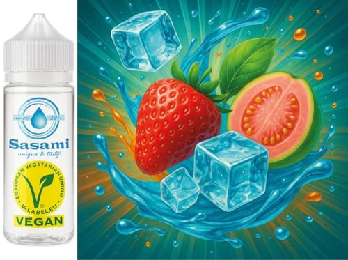 Frozen Pink Guava - Guayaba Fresa Ice Aroma Concentrado - Vegano - Sasami - 10ml