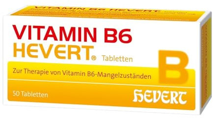 Vitamin B6 Hevert zur Therapie von Vitamin B6-Mangelzuständen, 50 St. Tabletten
