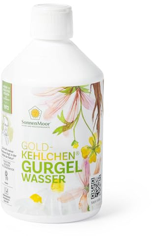 Gurgelwasser 500 ml - Flüssige, Pflanzliche Kräuterkombination zur Pflege von Hals, Mund und Zahnfleisch