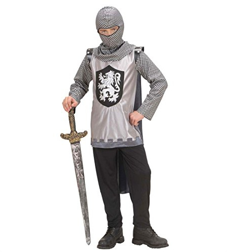 NET TOYS Excalibur Schwert Ritterschwert Silber 90cm Ritter Schwert Mittelalterschwert Kostüm Zubehör
