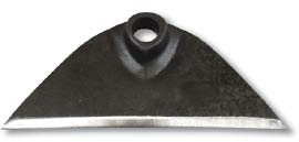 Flores Cortés - Azada canaria 160x320 mm.