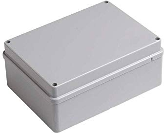 Junction Box 190mm x 140mm x 70mm Waterproof IP56 PVC Plastic Adaptable Enclosure Outdoor Lighting Cable Electrics Connection