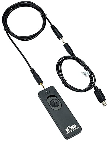 UR-232M Shutter Release Cable Remote Control for Nikon Z5 Z6 Z7 Df D90 D600 D750 D3100 D3200 D3300 D5000 D5300 D5500 D5600 D7200 D7500 Coolpix P1100 P1000 P7700 P7800 Nikon MC-DC2 Replacement