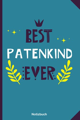 Geschenk für den besten Patenkind: Notizbuch als Geschenk für den besten Patenkind - A5 / liniert 120 Seiten - Tagebuch | Terminplaner - ... für Mann zum Abschied als Abschiedsgeschenk