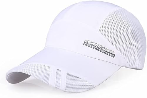 JIAHG Baseballkappe für Herren und Damen, Verstellbar, Leicht & Atmungsaktiv, Unisex Sommer Sonnenmütze für Outdoor, Freizeit & Sport