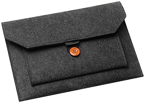 UKCOCO 14 Zoll Laptop Hülle Filz Leichtgewichtige Notebook Tasche Mit Großem Fassungsvermögen Kratzfest Wasserabweisend Handtragetasche Für Laptop Tablet Organizer