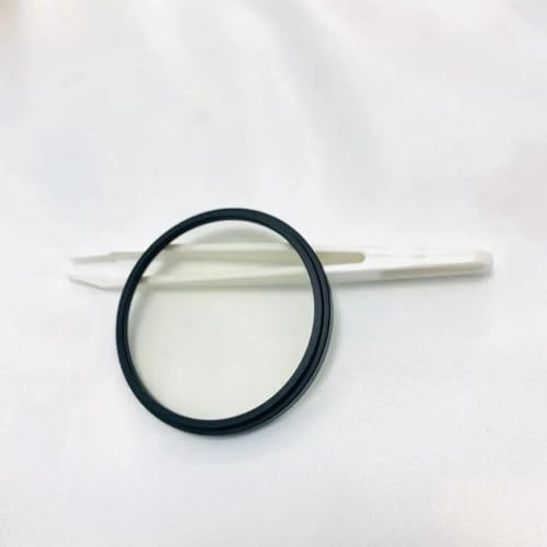 Plusieurs Tailles Rondes 58mm avec Cadre Photo Coupe UV 420nm IR Filtre Passe-Long Infrarouge Verre Optique Jaune JB420 GG420 for Appareil Photo (Size : 58mm)
