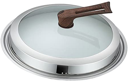 Zerodeko Tapa Para Olla Tapa De Sartén De Sartén De Cocina De Olla Resistente Al Calor