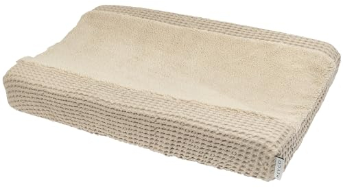 Meyco Baby Wickelauflagebezug Waffle - Sand - 50x70cm - Oeko-Tex Standard 100