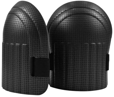 VONCYKI 1 Pair Knee Pad Working Soft Foam Padding Workplace Safety Self Protection Gardening Working Cleaning Protective Sport Kneepad(Black)