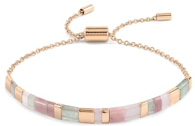 RADLEY 18ct Rose Gold Semi Precious Stone Friendship Bracelet
