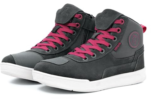 IRON JIA'S Motorradschuhe Herren Motorradstiefel Herren Motorrad, rutschfeste, atmungsaktive