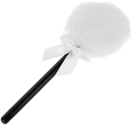 HAPINARY Fluffiger Körperpuder Puff Mit Griff Ultraweicher Wiederverwendbarer Puderapplikator Für Körper Und Kosmetikpuder Für Babypflege Und
