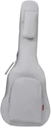 kowaku 40 41 Zoll Gitarrentasche Gitarrenkoffer, Staubdicht, Verstellbarer Schultergurt, Dick Gepolsterter Reiserucksack Aus Oxford Stoff, Gigbag, Grau