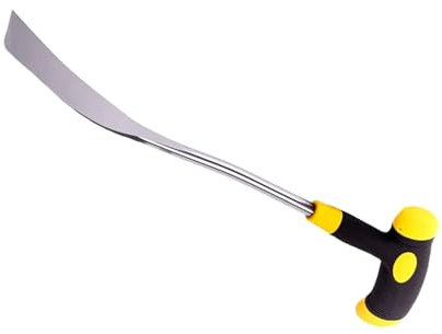 Strumento per Rimozione , Attrezzo in Metallo con Manico per Estirpare cce, Estirpatore Radici con Paletta da Giardino Robusto Rastrello Disnte per Prato Cortile e Giardino