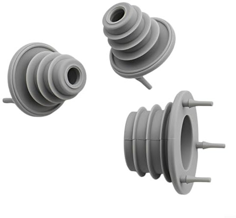 Zeroupshop Replacement Sealing Sleeve Cover Kits For Roborock O35 / S8 PRO Ultra/For Q Revo Vacuum Parts Rubber Hose Accessories Set