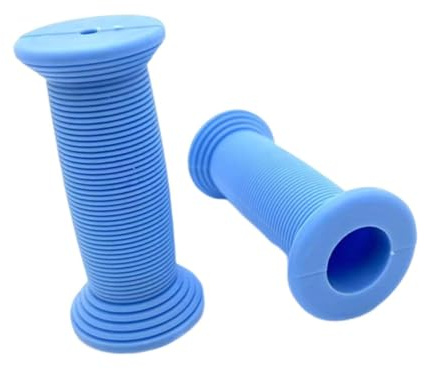 harayaa 2 Empuñaduras de Manillar de Bicicleta para Niños, Prácticas Y Cómodas, Azul