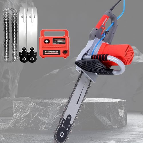Tronçonneuse Électrique, Scie À Chaîne Électrique À Béton, Alimentation En Eau Humide 110 V/5800 W/6500 W, Scie À Béton Électrique Avec Pompe À Eau, Pour Couper Le Béton, Les Barres D'acier