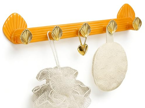 Generisch Porte-manteau mural - Support de porte adhésif décoratif stable - Crochet mural - Pour salle de bain, entrée, cuisine, douche, chambre à coucher, armoire