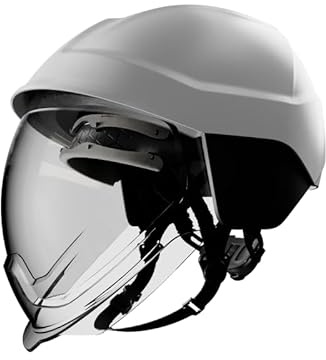 Skytec Casque de Protection E-Pro Contre Les Arcs Électriques, Classe 1, avec Visière Rétractable, PC/ABS, Electricien
