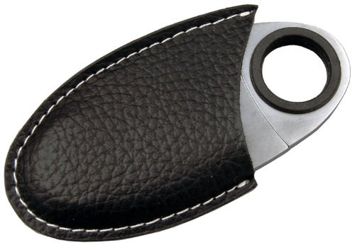Visol Blade Protector Black Leatherette Cigar Cutter Pouch