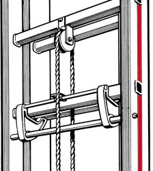 Hymer Fallhaken für Seilzugleitern UT für 916291
