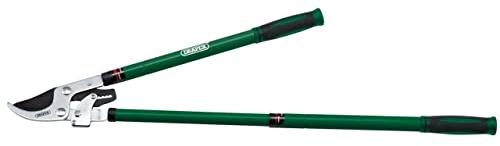Draper 36833 Telescopic Ratchet Action Bypass Loppers with Steel Handles