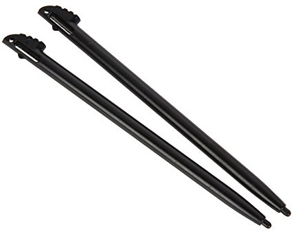 DOMYBEST Stylet Tactile Noir pour Nintendo 3DS N3DS XL LL Nouveau 2pcs