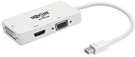 Tripp Lite 3-in-1 Mini DisplayPort to VGA/DVI/HDMI Adapter