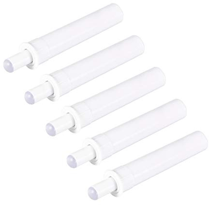 sourcing map Damper Buffers Soft Quiet Close for Cabinet Door Drawer White 5pcs