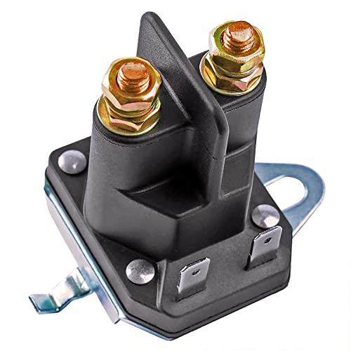 Cnornus Starterrelais Anlasserrelais Magnetschalter 12V für Trombetta 862-1241-211-12 Rasenmäher Schneemobile Golfwagen Rasentraktoren 532192507