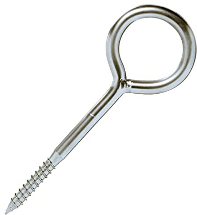 M12 Scaffold Restraint Tie 50mm Eye - Scaffolding Fixing Anchor Eyelet Bolt Screw - Various Lengths (20, M12 x 160mm)
