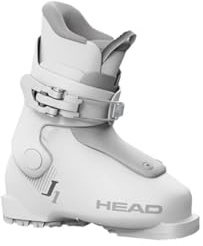 HEAD Scarponi da sci J 1 Junior, colore: bianco/grigio, taglia: 165 (603567-165)