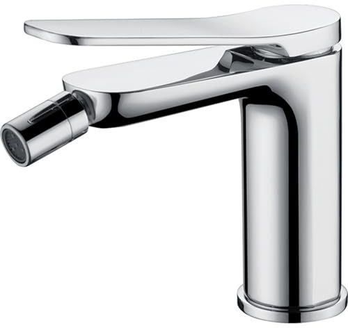 IMEX - Robinet Bidet | Robinet mitigeur Bide | Robinet de bidet avec mélangeur d'eau chaude et froide | Robinetterie Bidet | Installation facile | Série Danemark | Couleur chromée
